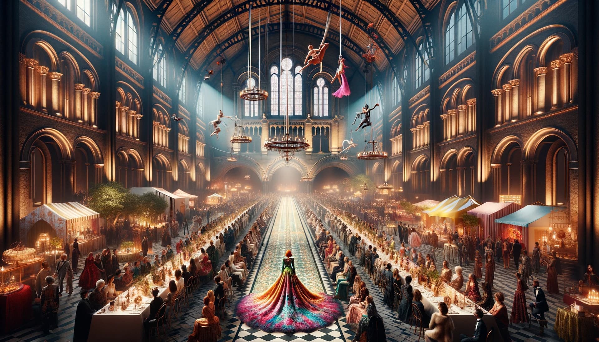 Burn Out Bizarre Fashion Fundraiser