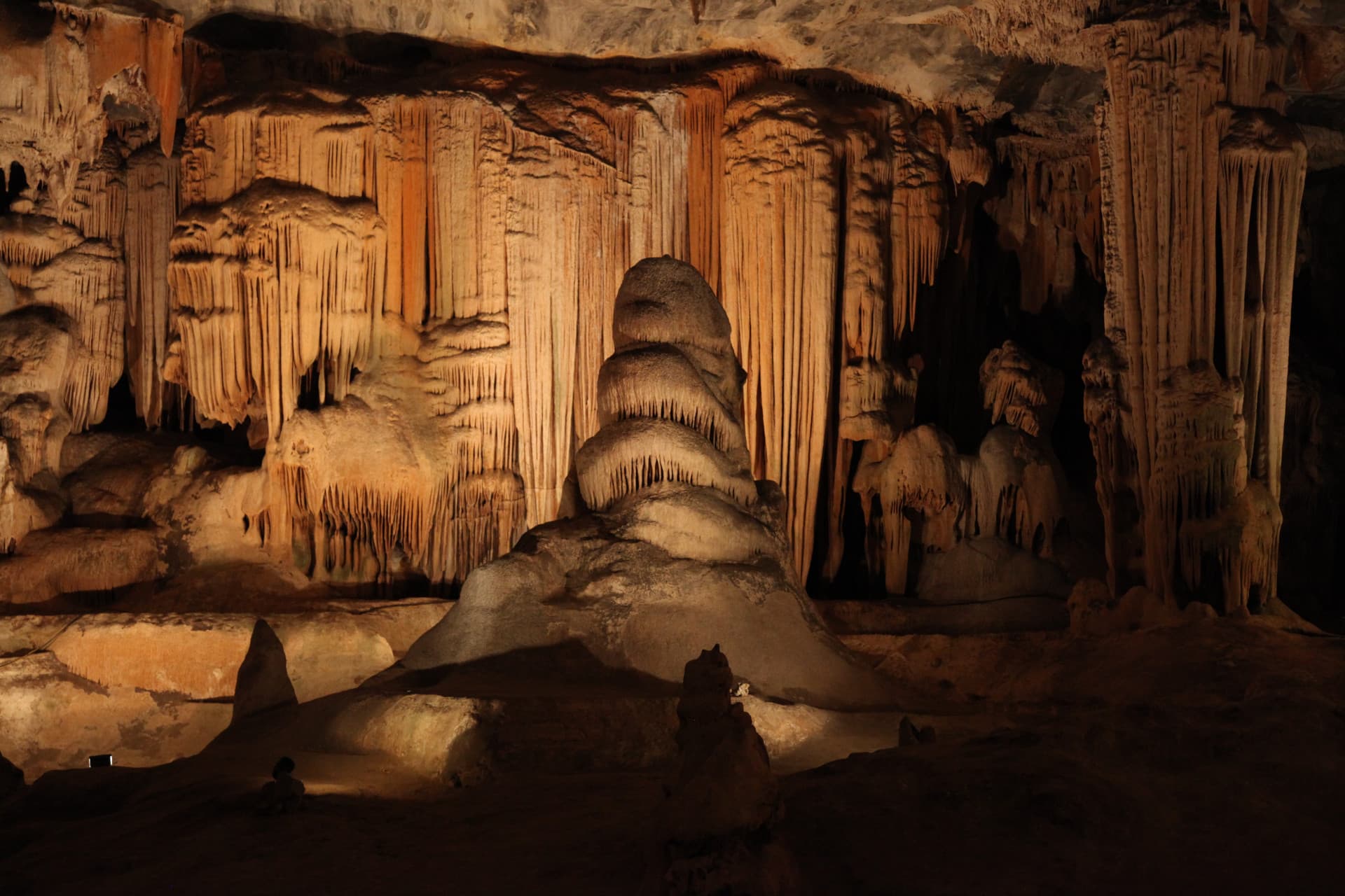 Enter the Cango Caves near Oudshoorn in The Western Cape, South Africa