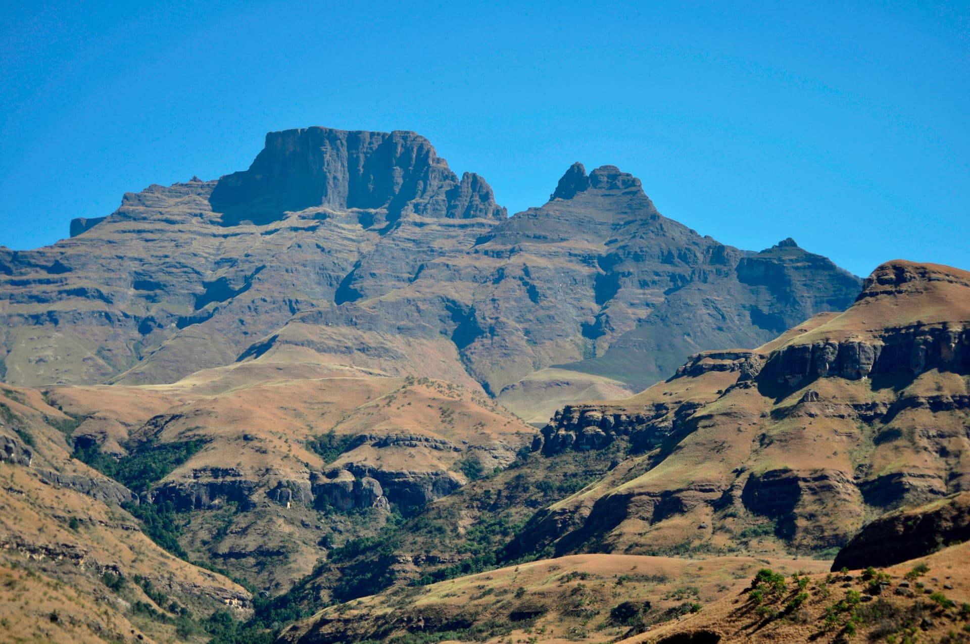 Monks Cowl Nature Reserve in KwaZulu-Natal, South Africa