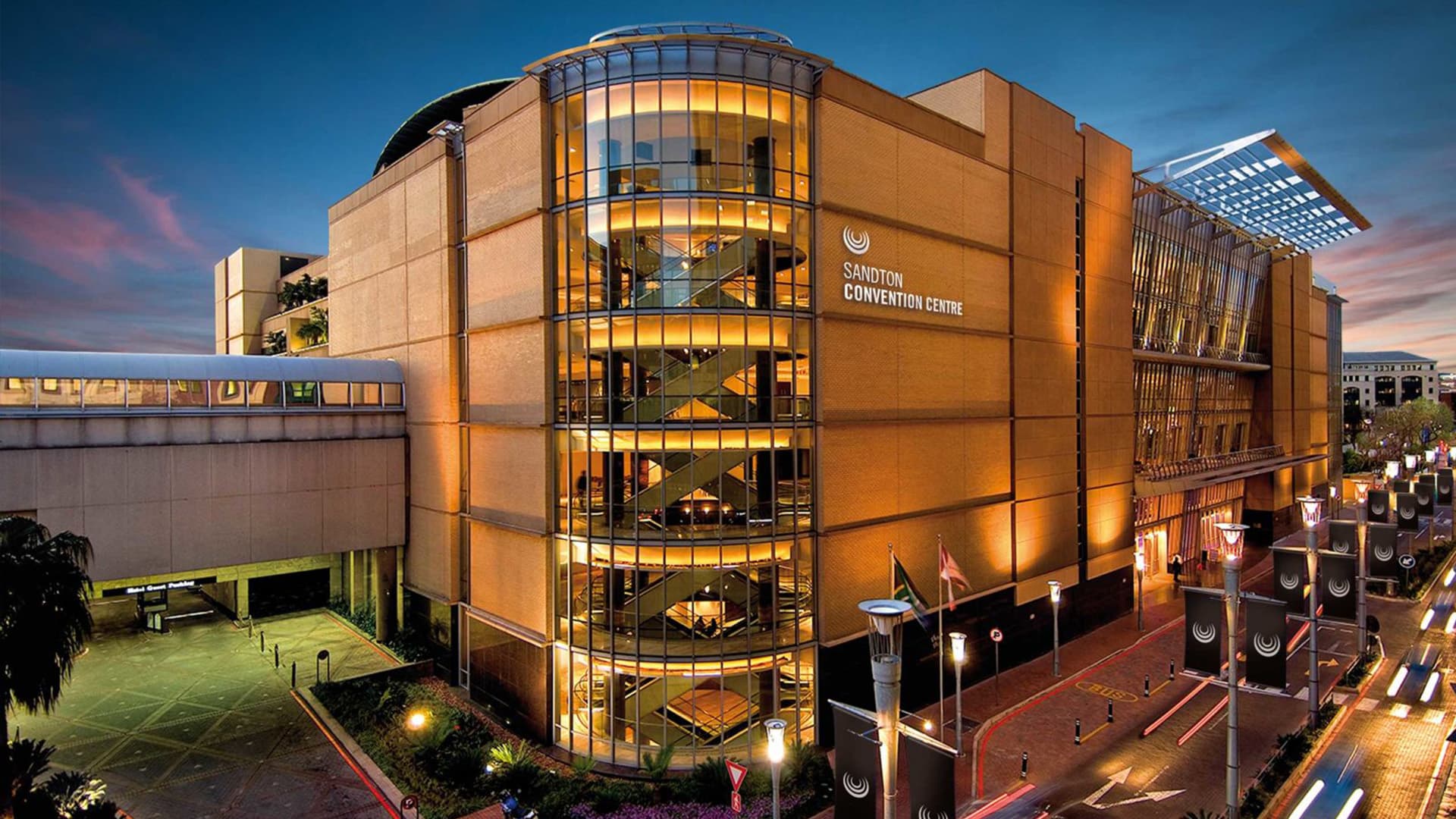 The Sandton Convention centre